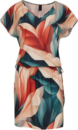 Lygia & Nanny Abito corto Krishna a fiori - Verde