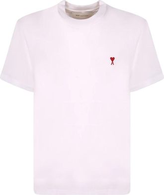 Ami Ami de Coeur T-shirt - Heren - T-shirts - Wit - S - Katoen - Tops