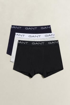 GANT Teens Teen Boys 3-Pack Mixed Boxer Briefs (122/128) BLACK