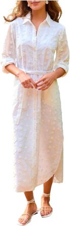 Finley Alex Shirt Dress In White