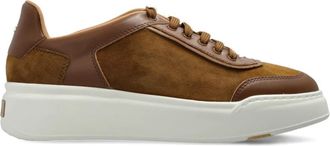 Max Mara Schoenen, Dames, Bruin, 37 EU, Leer, Suede Sneakers