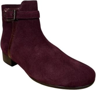 Gabor Enkellaarsjes - Dames - Laarzen met Hak - Rood - 39 1/2 EU - Schoenen
