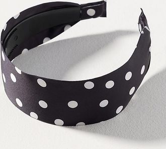 Anthropologie Wide Satin Headband