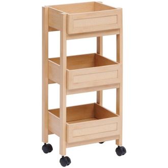 5five Simply Smart Credenza a 3 livelli cane, legno chiaro - 5five