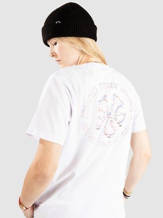 Santa Cruz Chrome Ringed Flower T-Shirt wit