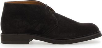 Berwick 1707 Derby Schoen - Heren - Veterlaarzen - Bruin - 45 EU - Su&egrave;de - Schoenen