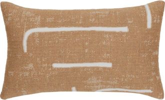 Elaine Smith Instinct Indoor & Outdoor Woven Accent Pillow in Caramel at Nordstrom, Size 12X20
