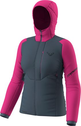 Dynafit Blacklight Prl Grey/Magenta Hooded Sport Jacket