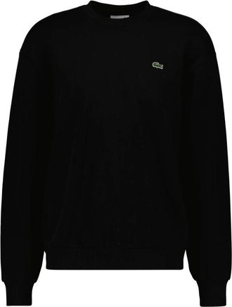 Lacoste Felpa in Pile di Cotone - - Sweatshirts & Hoodies - Uomo - Nero - M