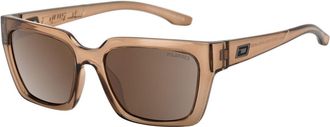 Dirty Dog Gazoo Polarized 53852 Mens Sunglasses Brown Size 55