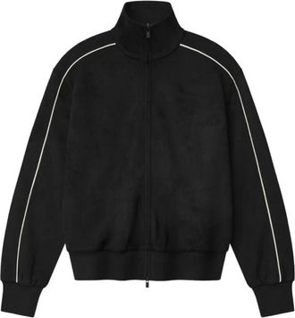 Fear of God Signature Vintage Fit Track Jacket - Dames - Zomerjassen - Zwart - M - Polyester - Jassen