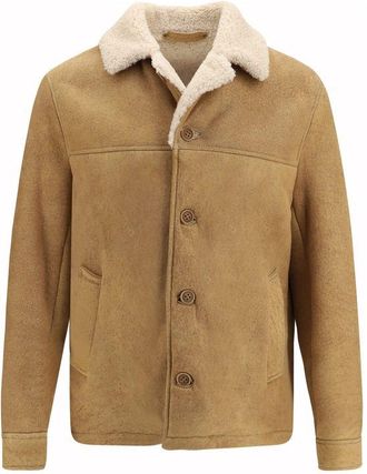 Salvatore Santoro Leather Full-Length Mens Jacket