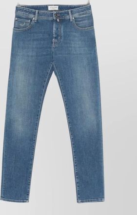 Jacob Cohen slim fit denim jeans belt loops