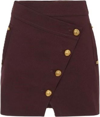 Elisabetta Franchi Mujer, Faldas, Marr&oacute;n, Talla: M