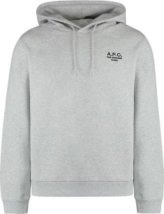 A.P.C. Standard Rue Madame Hoodie - Heren - Hoodies - Grijs - XL - Katoen - Hoodies & sweatvesten