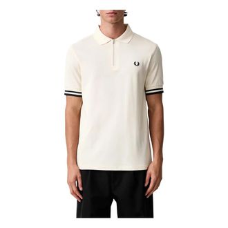 Fred Perry Polo con bordes en contraste - Tops - Hombre - Beige - 2XL