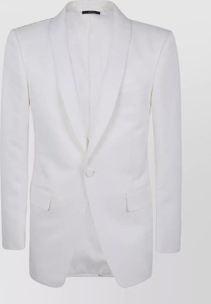 Tom Ford wool silk slim shawl lapel suit jacket