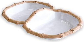 Beatriz Ball Vida Cane Double Dip in White at Nordstrom