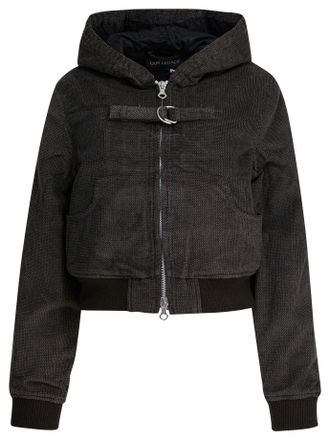 Our Legacy Womens Brown Cotton Jacket - Dark Grey - Size EU 36 (Womens)
