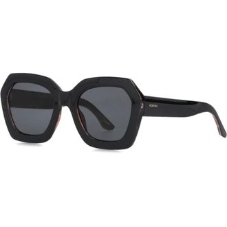 Komodo Komodo, Accessoires, Dames, Zwart, ONE Size, Trendy Gwen Zonnebril