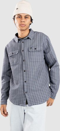 Quiksilver Salt Lake Waffle Hemd blau