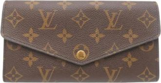 Louis Vuitton Pre-owned Wallets, female, Brown, Size: ONE SIZE Pre-owned Canvas Wallet