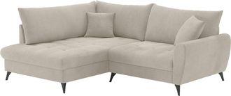Mr. Couch Ecksofa »Blackburn II, L-Form« Mit Kaltschaumpolsterung bis 140 kg belastbar