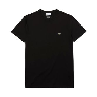 Lacoste Hombre, Camisetas, Negro, Talla: 2XL
