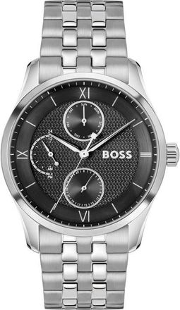 BOSS Principle Master Chronograph Watch, 41mm in Black at Nordstrom