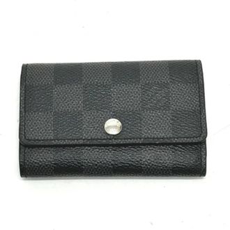 Louis Vuitton Pre-owned Accessories, male, Black, Size: ONE SIZE Pre-owned Fabric key-holders