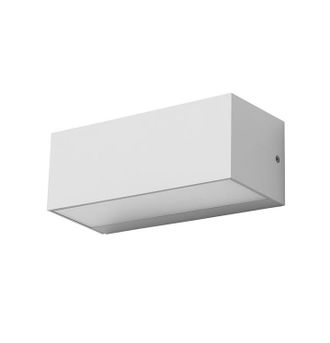 Forlight Leds-c4 - Ara Big Aplique Exterior De Empotrable De Pared Para Bombilla E27 En Color Blanco