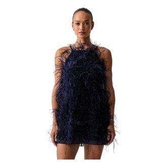 Pinko Mujer, Vestidos, Azul, Talla: XS