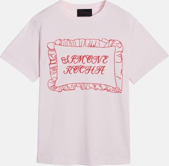 Simone Rocha T-shirt Con Stampa Pillowcase