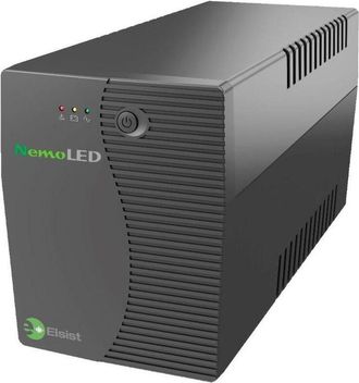 No Brand Elsist Nemoled 120 Sistema De Alimentaci&oacute;n Ininterrumpida (ups) 0,65 Kva 480 W 2 Salidas Ac