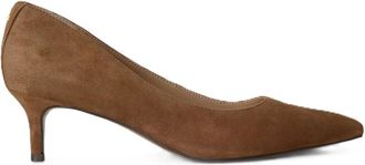 Ralph Lauren Adrienne Pumps Dress - Dames - Schoenen - Bruin - Maat: 39 EU Leer