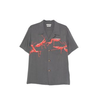 J.W.Anderson Graphic-print Chest-pocket Shirt