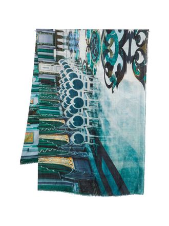 Faliero Sarti Womens Palazzo Mariinskyi Silk Stole