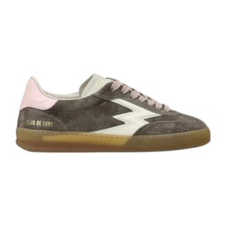 MOA Master Of Arts Sneakers, female, Gray, Size: 9 US Grey Sneakers with Pink Logo