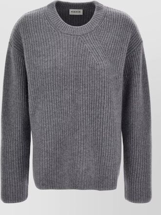 P.A.R.O.S.H. cashmere crewneck long sleeve sweatshirt