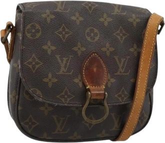 Louis Vuitton Pre-owned Vintage Schoudertas - Dames - Vintage Schoudertas - Bruin - ONE Size - Leer - Vintage