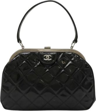 Chanel Pre-owned Handbags, female, Black, Size: ONE SIZE Pre-owned Matelasse Handbag