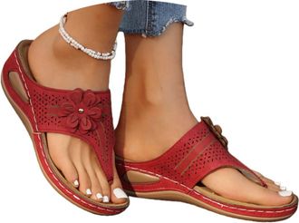 Generic Sandals For Women Dressy Summer With Arch Support Womens Orthotic Flip Flops Walking Sandals with Arch Support Summer Comfortable Slip On Orthopedic S