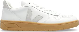 Veja Sneakers V-10 Leer - Heren - Sneakers - Wit - 41 EU - Leer - Schoenen