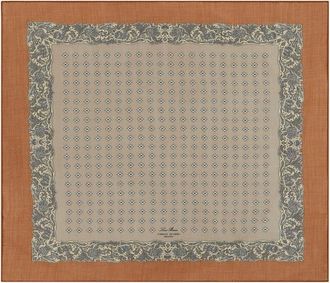 Loro Piana Mens Cornice di Cardi Wool Foulard