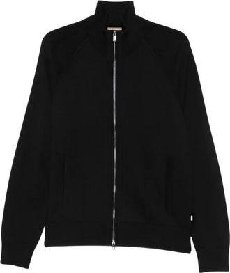 HUGO BOSS Chaqueta Tecnica Combi - Heren - Vesten met rits - Zwart - M - Hoodies & sweatvesten