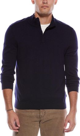 HUGO BOSS Lorman-D Wool-Blend 1/4-Zip Sweater