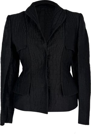 Tom Ford Evening Jacket in Black Linen