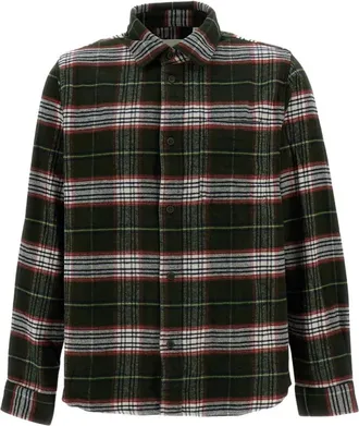 Les Deux Heren, Overhemden, Veelkleurig, Maat: S Flanel
