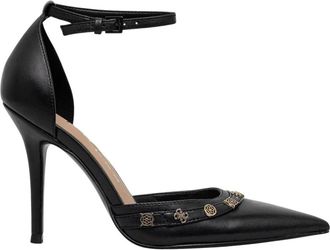 Guess Lea 08 Pomp - Dames - Pumps - Zwart - 41 EU - Leer - Schoenen