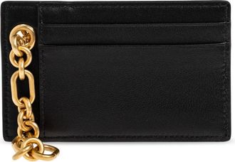 Balmain Pulse Kaarthouder met Ketting - Heren - Portefeuilles - Zwart - ONE Size - Leer - Accessoires
